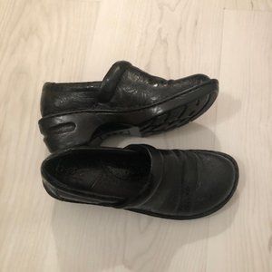 B.O.C. "Peggy" Black Clogs